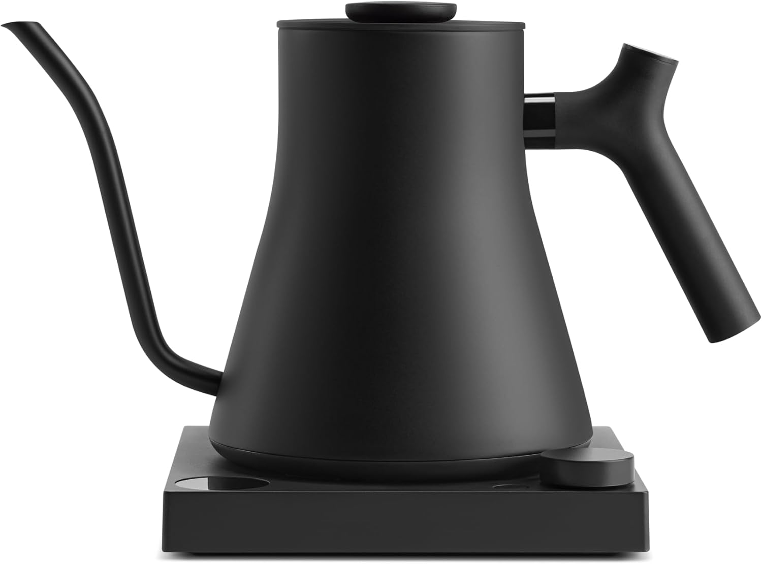 Fellow Stagg EKG Pro Electric Gooseneck Kettle - Pour-Over Coffee, Tea, Quick Heating, Precise Temperature Control, Scheduling, Built-in Brew Timer - Matte Black, 0.9 L, UK