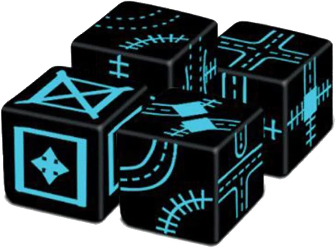 Railroad Ink Challenge: Engineer Expansion Blue, Expansions Can Be Added to Any Railroad Ink or Railroad Ink Challenge Base Game, For 1 to 6 Players, Ages 8 and Up