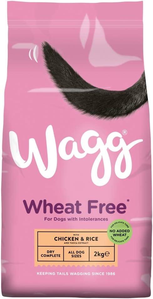 Wagg Complete Sensitive Wheat Free Chicken and Rice Dog Food, 2 kg