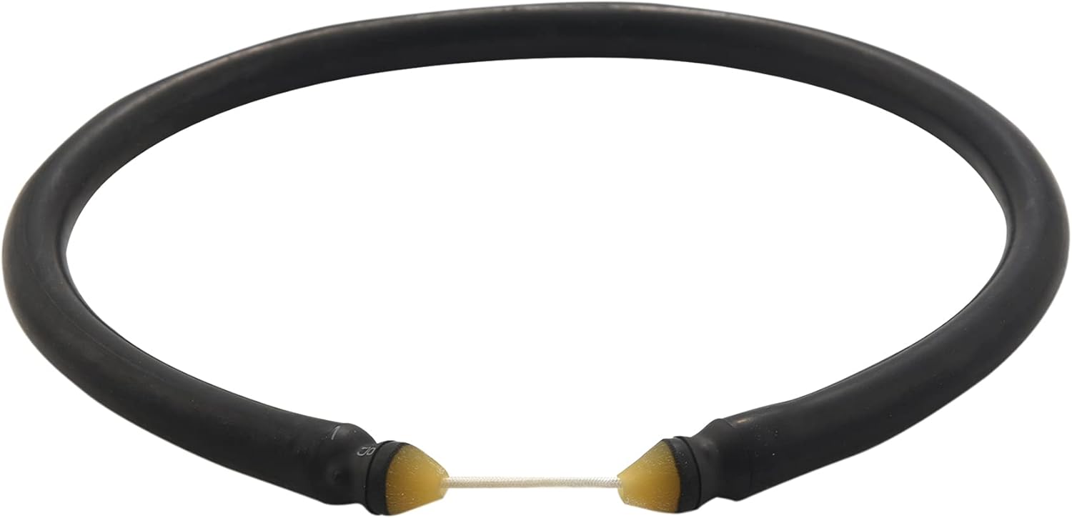 CAPS Spearfishing Rubber Tube 3 x 16mm Spearfishing Rubber Speargun Rubber Tube Speargun Rubber Spearfishing Diving Tube Tubing Black