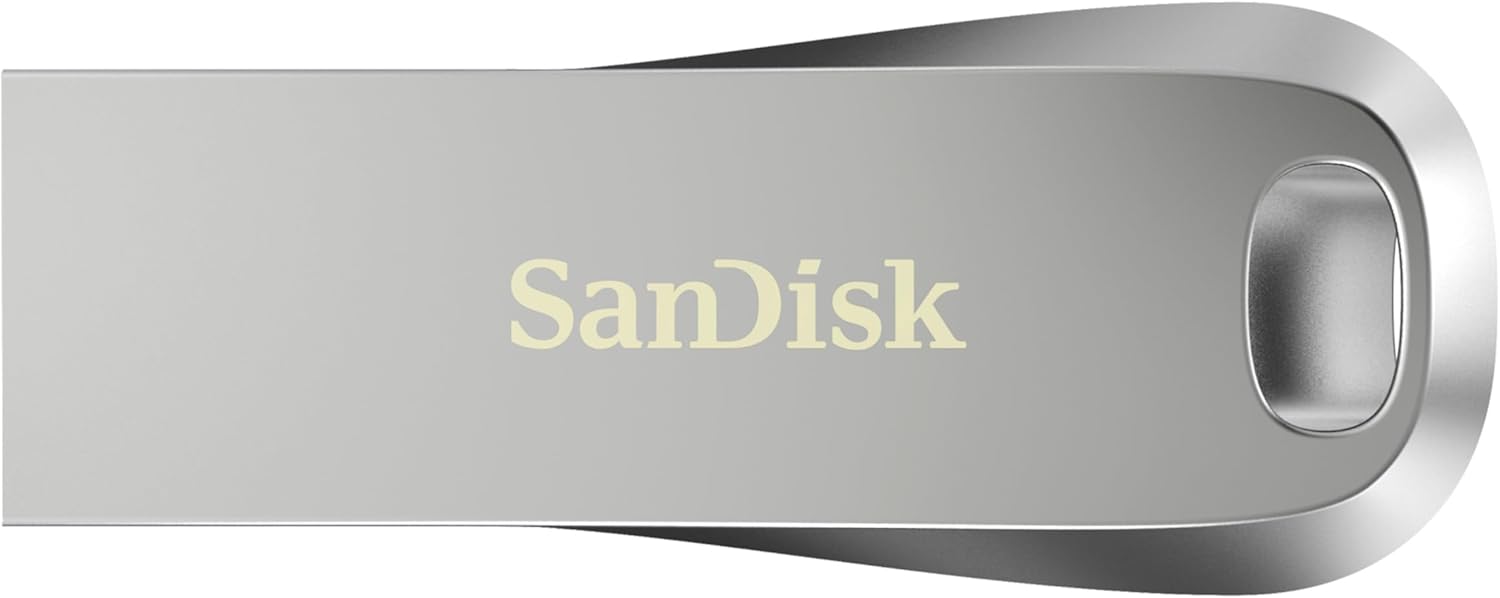 SanDisk Ultra Luxe 128 GB USB Flash Drive USB 3.1 up to 150 MB/s, Silver
