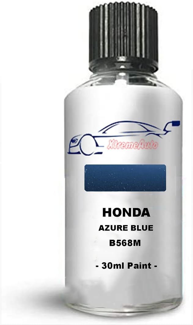 Xtremeauto Touch Up Paint For Honda Concerto Azure Blue B568M,Jnw,B-44M Direct Appliance Chip Scuff Mark Brush In Lid