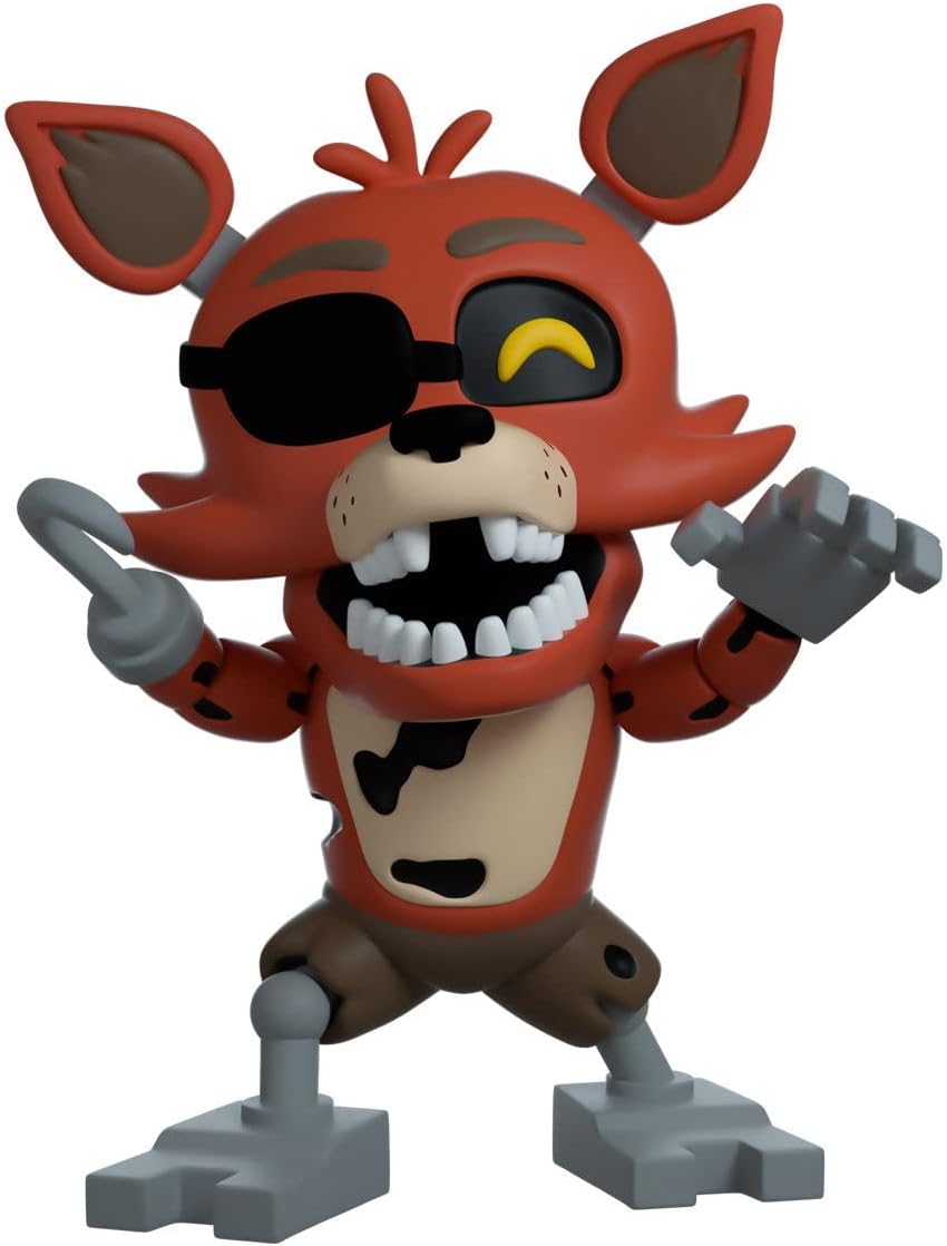 Youtooz Foxy #1 4.3" inch Vinyl Figure, Collectible Gamestop Exclusive FNAF Figure from The Five Nights at Freddy's Collection