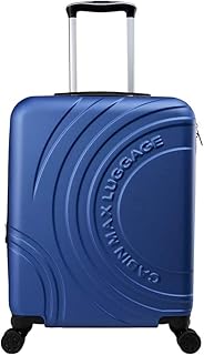Velocity 55x40x20cm (22x16x8) Expandable Suitcase 4 Wheel Luggage Cabin Bags Suitable for Ryanair, Easyjet, Jet 2 Paid Carry On (Midnight Blue)