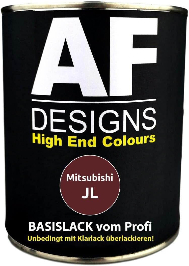 Alex Flittner Designs 500 ml Car Paint for Mitsubishi JL Terro Rossa Metallic Car Paint Ready to Spray