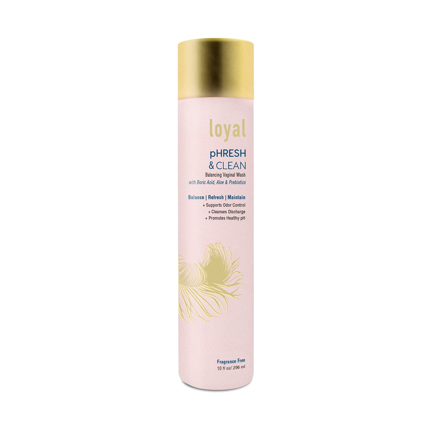 Loyal Body pHresh and Clean Intimate Balance Feminine Wash with Boric Acid | Odor-Control | 10fl oz