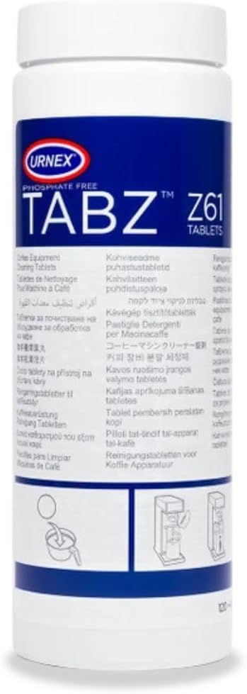 Urnex Tabz Coffee Brewer Cleaning Tablets - 120 Tablets