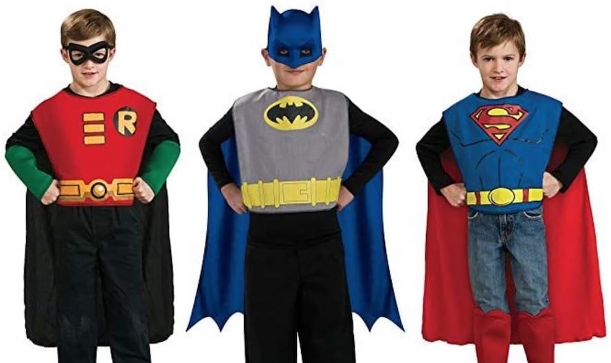Rubies DC Comics: DC Superheroes Costume Set for Kids, Boy's No Size