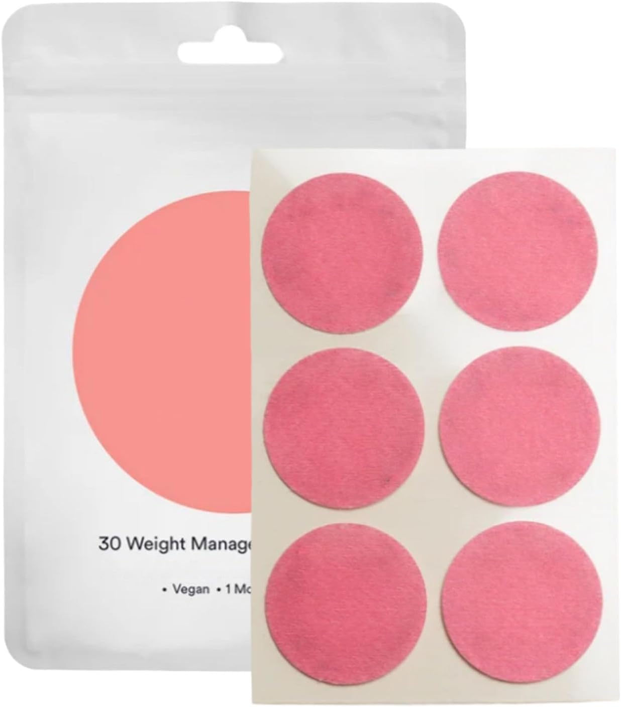 Iouyjiu Belly Slimming, Appetite Suppressant, Transdermal Patch, Hunger Control Natural Formula 30 Patches for Postpartum Weight Loss Support, 130g 1piece