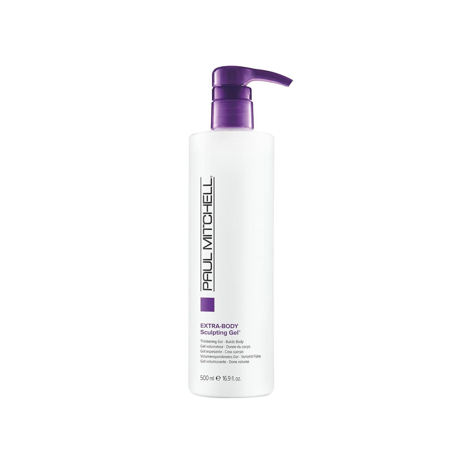 Paul Mitchell Extra-Body Sculpting Gel, Thickens + Builds Body, For Fine Hair