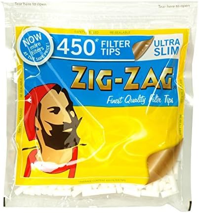 5 x Zig-Zag Ultra Slim Filter Tips 450 Pack