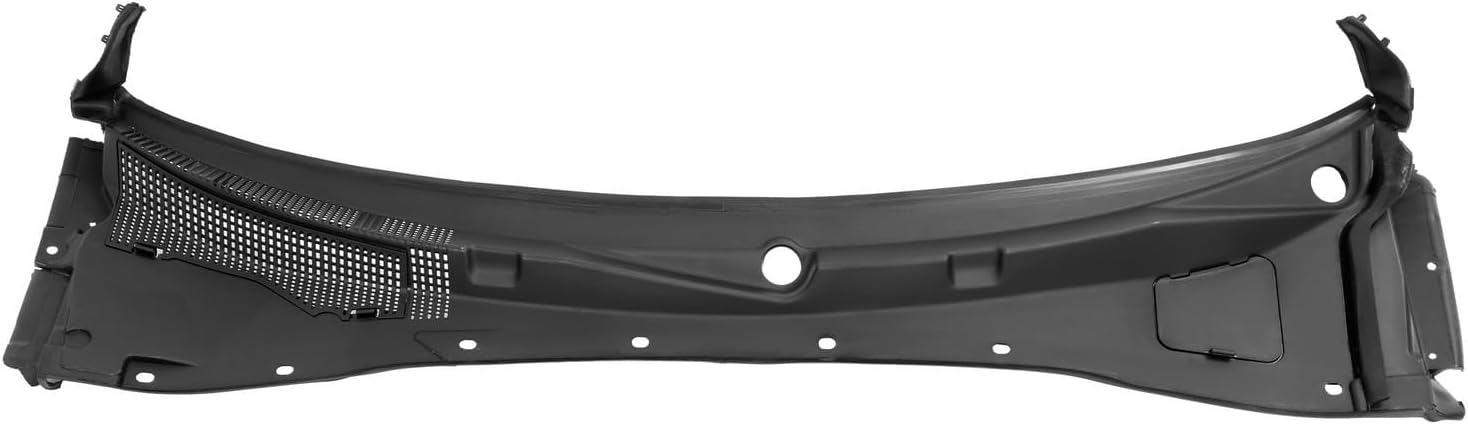 Suitable for Windshield Wiper Cowl Panel Compatible with 2012-2023 AWD Replacement for 57010314AI Air Inlet Window Cover Cowl Top Panel Unfinished Black Plastic PP