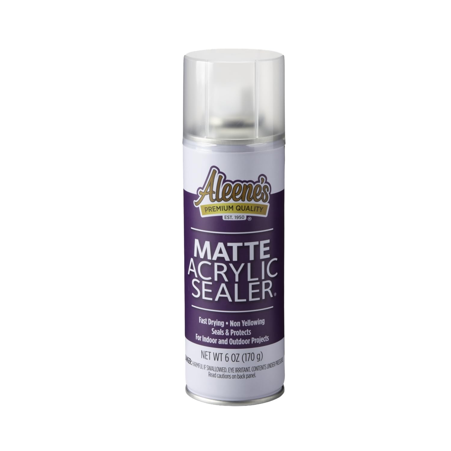 Aleene's Spray Acrylic Sealer, Matte Clear Finish, 6 oz