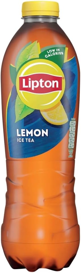 Lipton​ Lemon​ Bottled Ice Tea 1.25 L, low calorie​ soft drink​, ​100% black tea extract