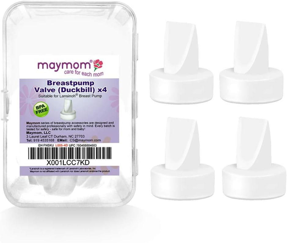 Maymom Pump Valve for Lansinoh Breast Pumps Signature Pro/Smartpump/Manual Breast Pumps. Replace Lansinoh Pump Valves.