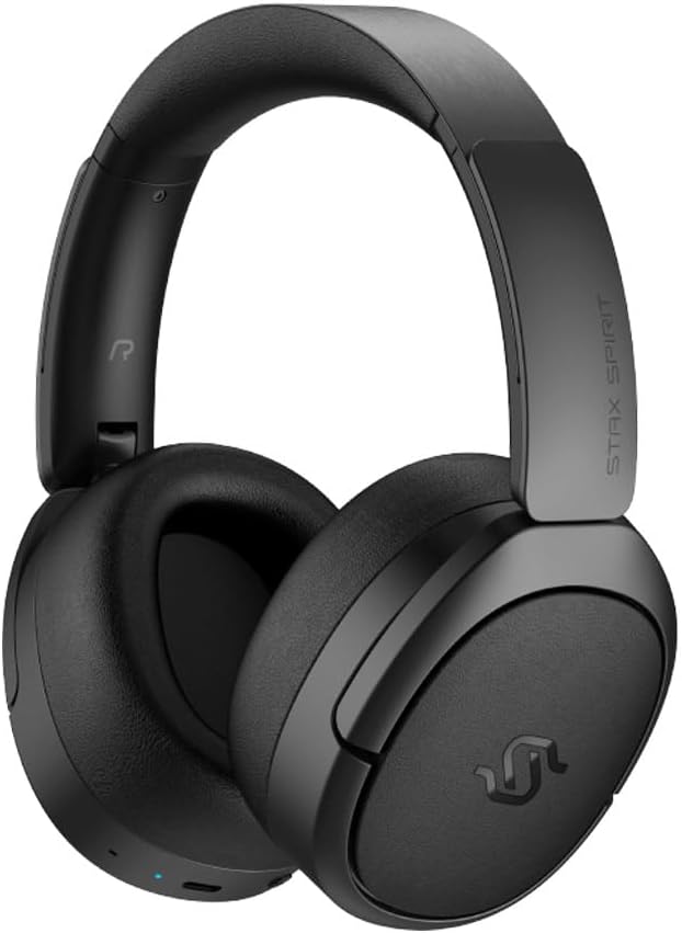 Edifier STAX Spirit S5 Wireless Planar Magnetic Headphones, Snapdragon Sound, aptX Adaptive, Hi-Res Audio (LDAC LHDC), Bluetooth 5.4, Dual-Mic cVc Tech, 80H Playback & Fast Charging for Audiophiles