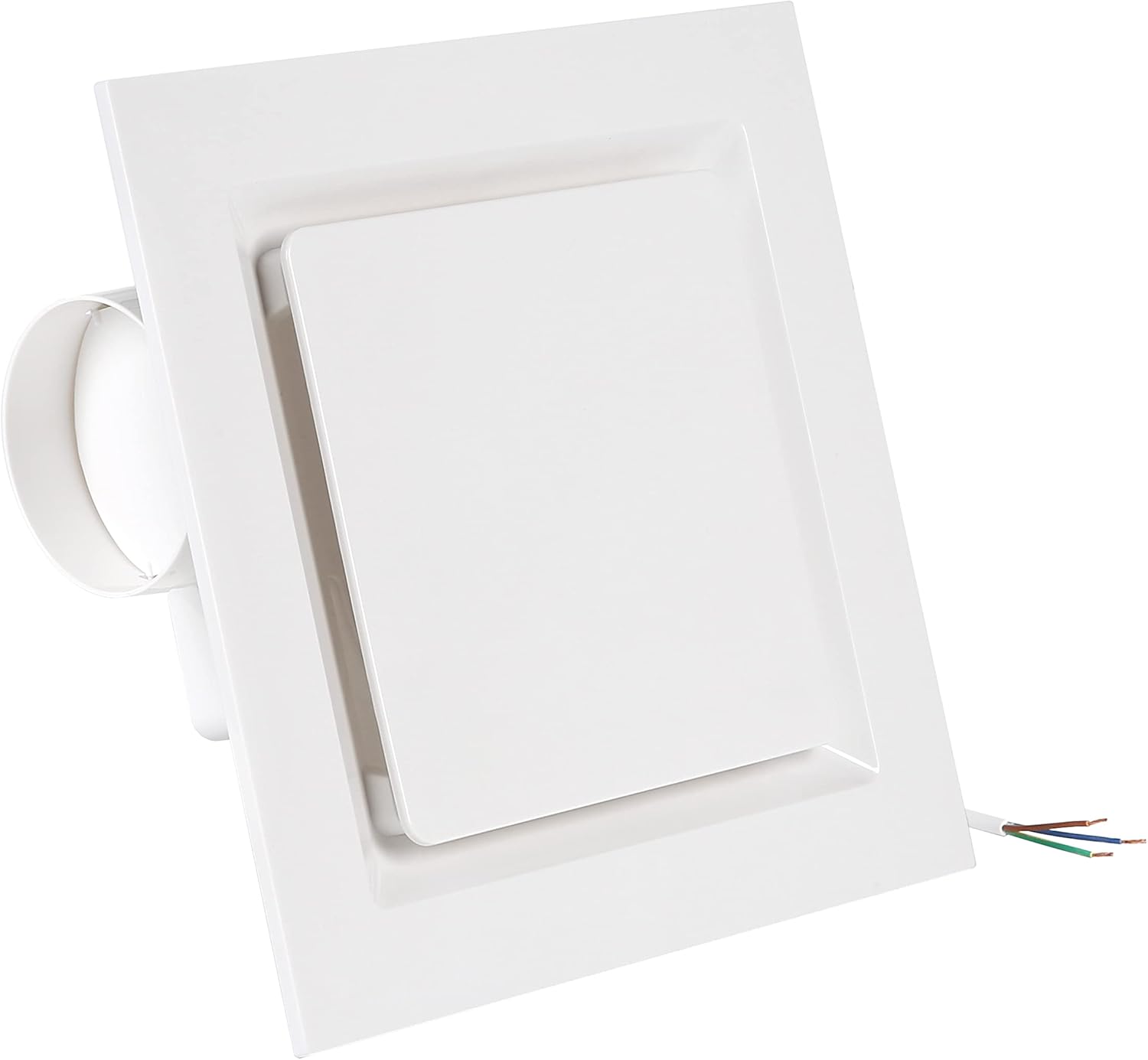 Nalle Ventilation Fan Ceiling Bathroom Exhaust Fan Extractor Fan (No Attic Access Required) (120 CFM 1.2 Sones) （Style B）