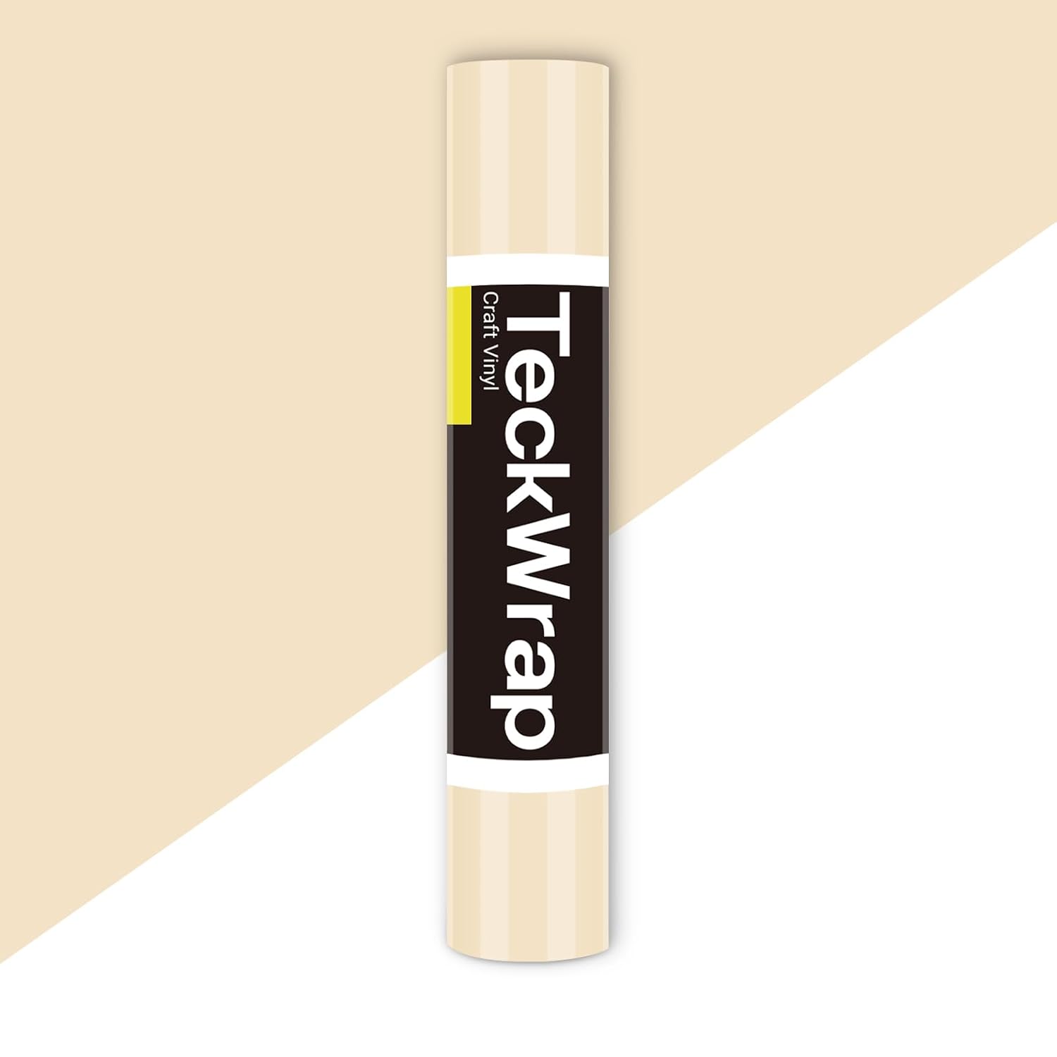 TECKWRAP Glossy Beige Permanent Vinyl Glossy Cream Vinyl 30.5cm x 153cm