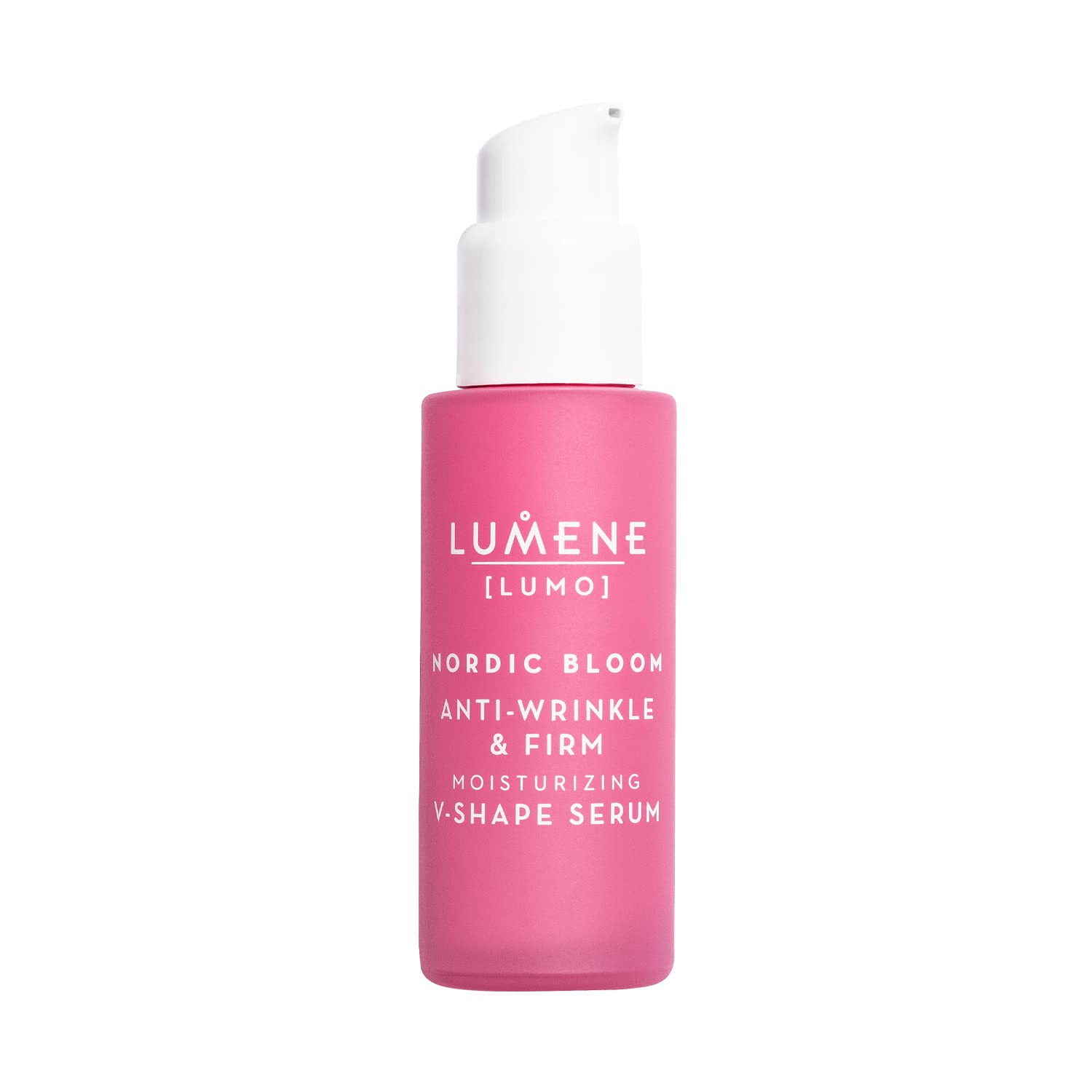 Lumene [Lumo] Nordic Bloom Anti-Wrinkle & Firm Moisturizing V-Shape Face Serum - Hydrating Serum to Help Visibly Reduce Fine Lines + Wrinkles - Infused with Nordic Lingonberry Extract (30 ml)