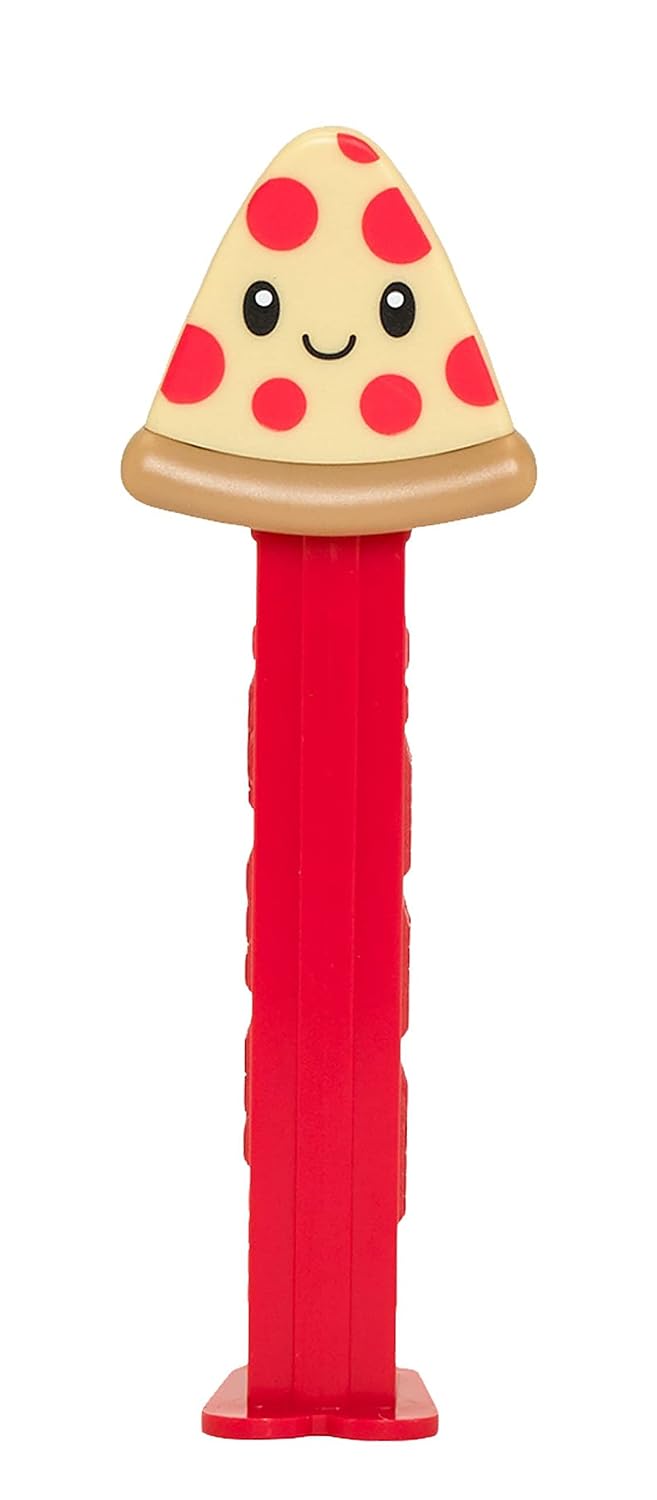 Pez Pizza Candy Dispenser - Pizza Pez Dispenser | Pez Candy Dispenser with Candy Refills | Pizza Party Favor, Grab Bags