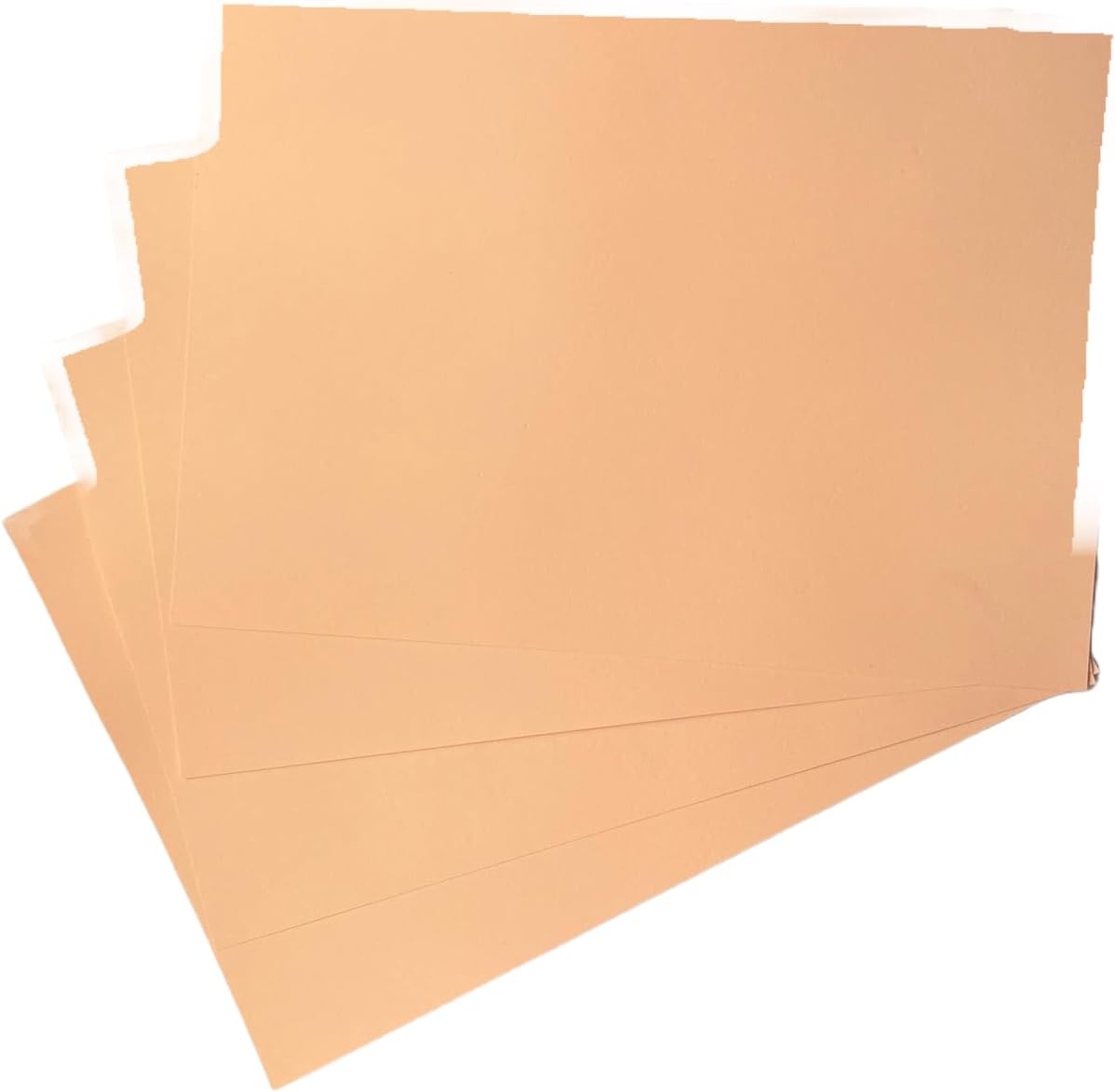 House & Card of Paper Pastel Orange Card 160gsm A4 210x297mm x 50 Sheets
