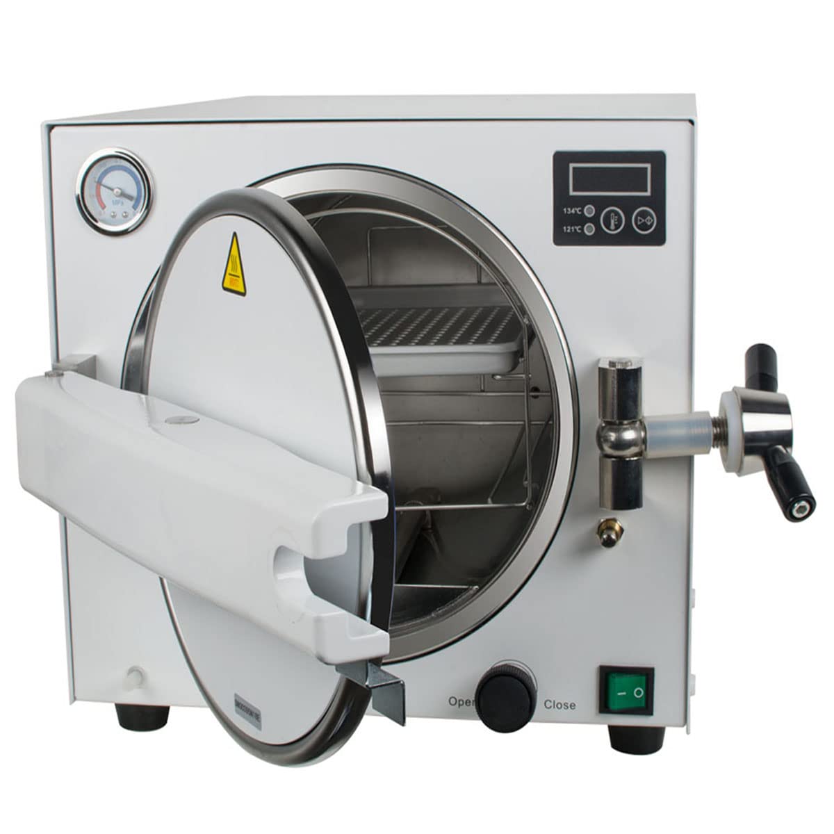 18L 900W Stainless Steel #304 Autoclave Steam Sterilizer Lab Equipment High Temperature Steam Equipment 110V