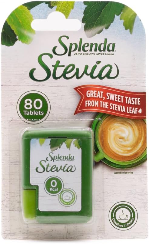 SPLENDA Stevia No Calorie Sweetener Dissolvable Minis, 80 Tablets