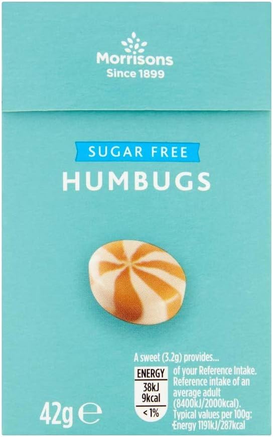 Own Label Sugar Free Humbugs 42g