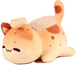 Cute Cat Plush Toys,Character Dolls,Stuffed Animal Plushies,9D Plushies,Soft Throw Pillow Decorations, Cute and Soft Cat Toy, Birthday Gift for Kids