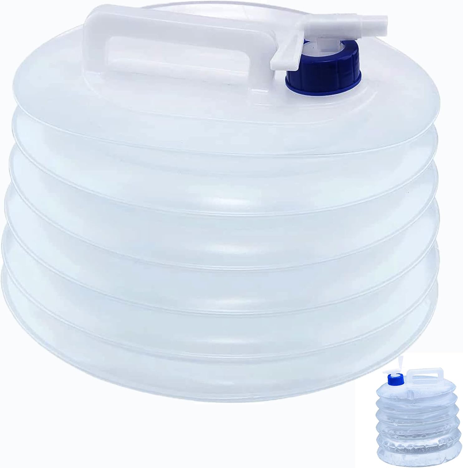 Collapsible Water Container 3L 5L 10L 15L, Folding Water Bucket Water Carrier, Portable & BPA-Free Water Tank Water Jug Buckets Storage for Caravans Camping Hiking Travel BBQ Travel Outdoor Use