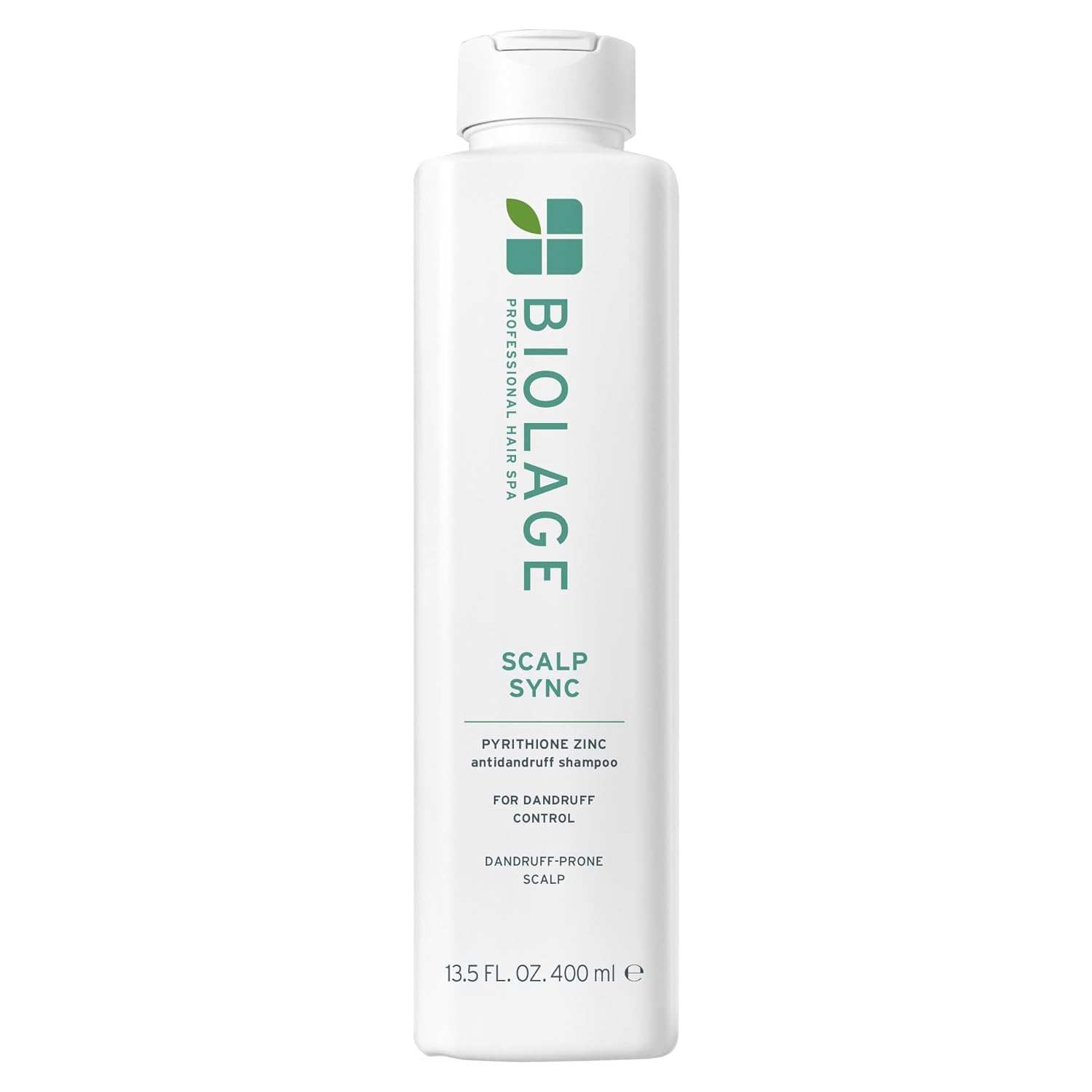 Biolage Scalp Sync Anti-Dandruff Shampoo - Controls Itchy Scalp & Dandruff, Deeply Cleanses Hair & Scalp, Moisturizing Dandruff Treatment, With Zinc Pyrithione, Vegan & Cruelty-Free