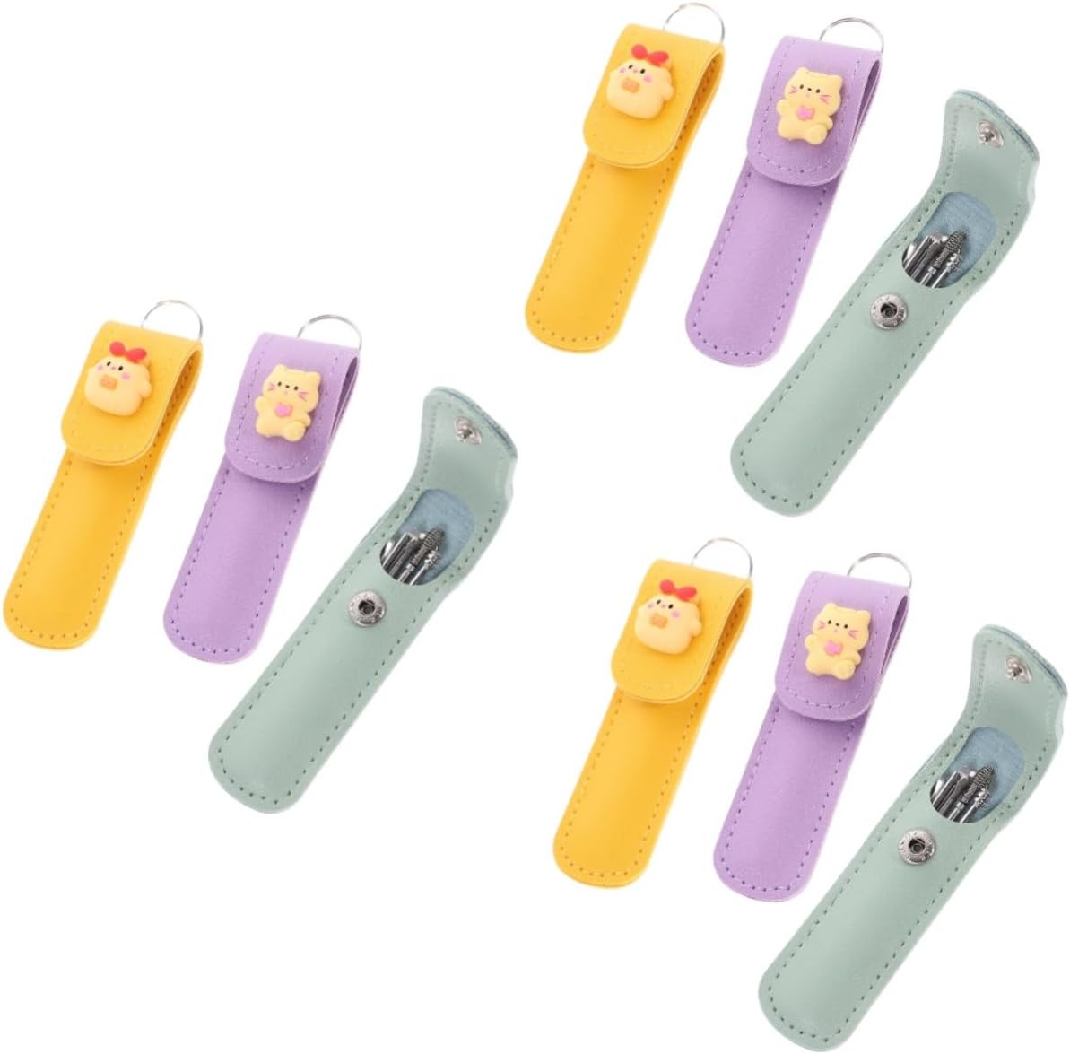 Gatuida 9sets Earwax Remover Earwax Picker Small Ear Cleaners for Ear Wax Removal