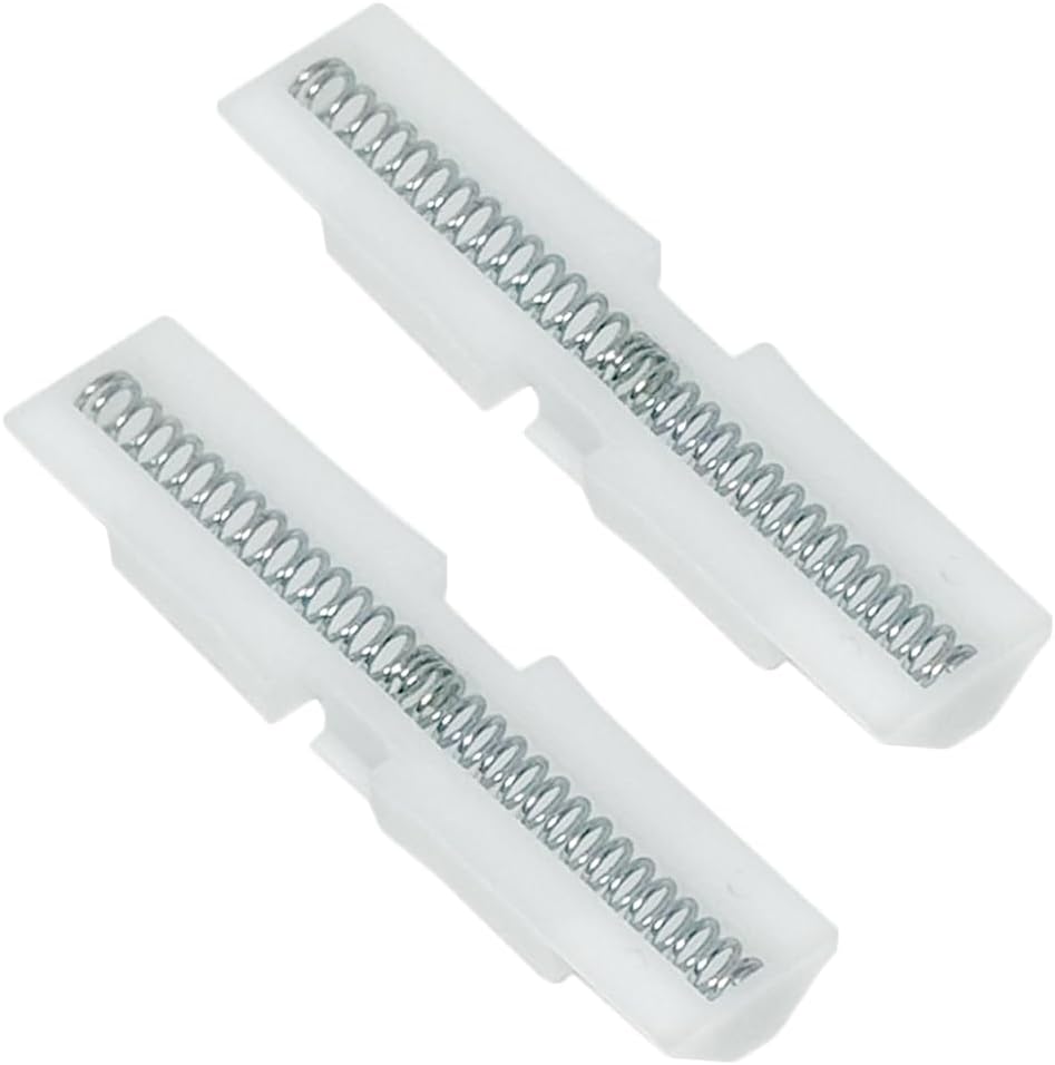 2pack Bi-Fold Door Slide Guide with Spring, Nylon Material, Bifold Door Hardware Spring