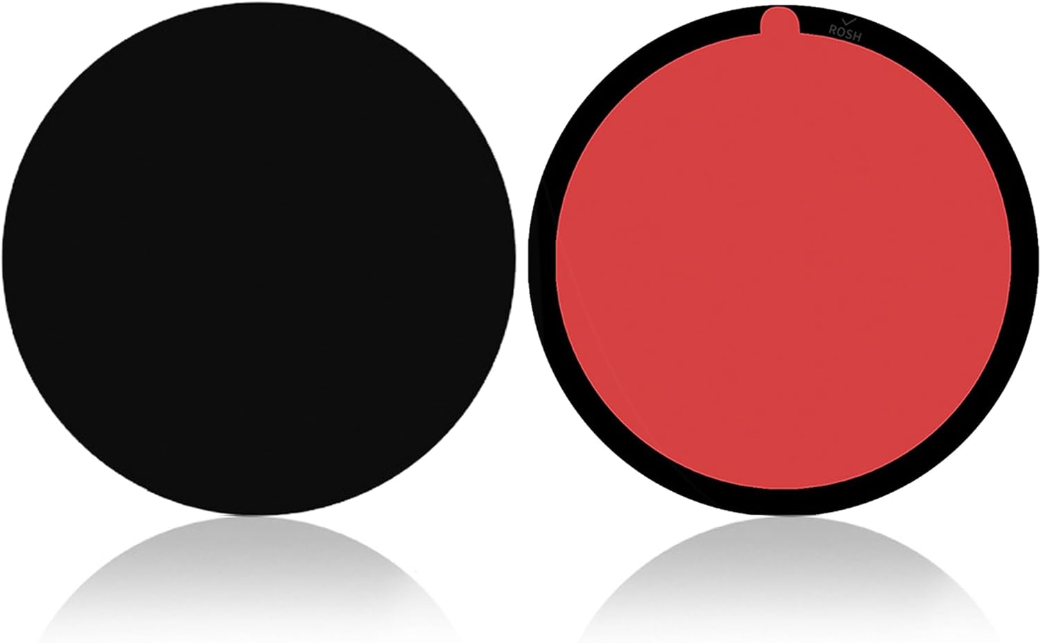 YIANERM Dashboard Mounting Disk for Suction Cup Phone Mount, GPS Suction Mount Sat Nav Dash Cam Holder Universal Dash Mount Replacement Adhesive Disc Sticky Adhesive Pad (79mm, 2 Pcs (Black))