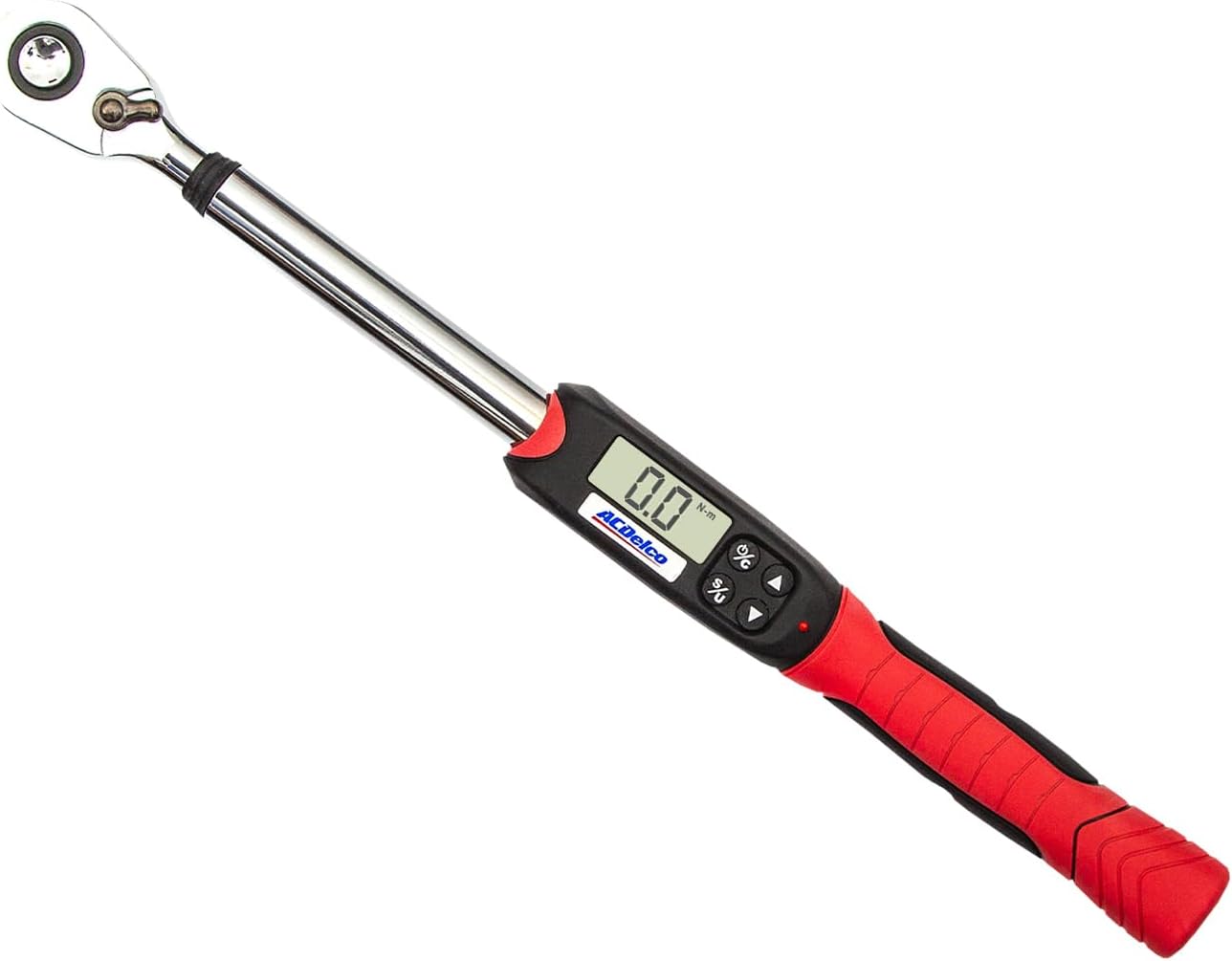 ACDelco ARM607-4 1/2" Heavy Duty Digital Torque Wrench (20-200 Nm) with Buzzer, Vibration, Flash Notification, Protective Case & ISO 6789 Standard Calibration Certificate
