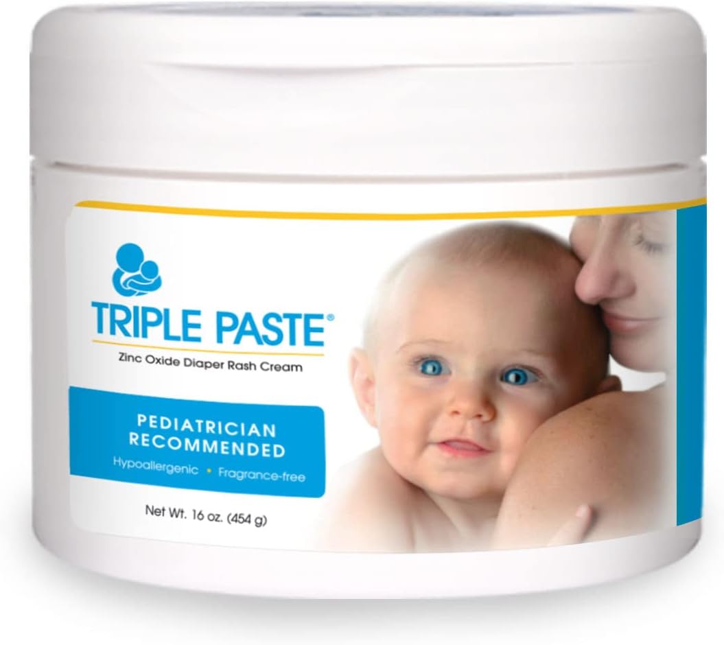 Triple Paste Medicated Ointment for Diaper Rash, 16 Ounce