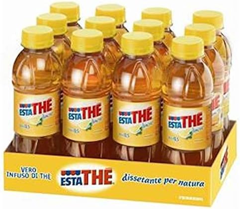 12x Ferrero Iced Tea Lemon The 'Lime PET 40 cl ESTATHE Tea The Refreshing