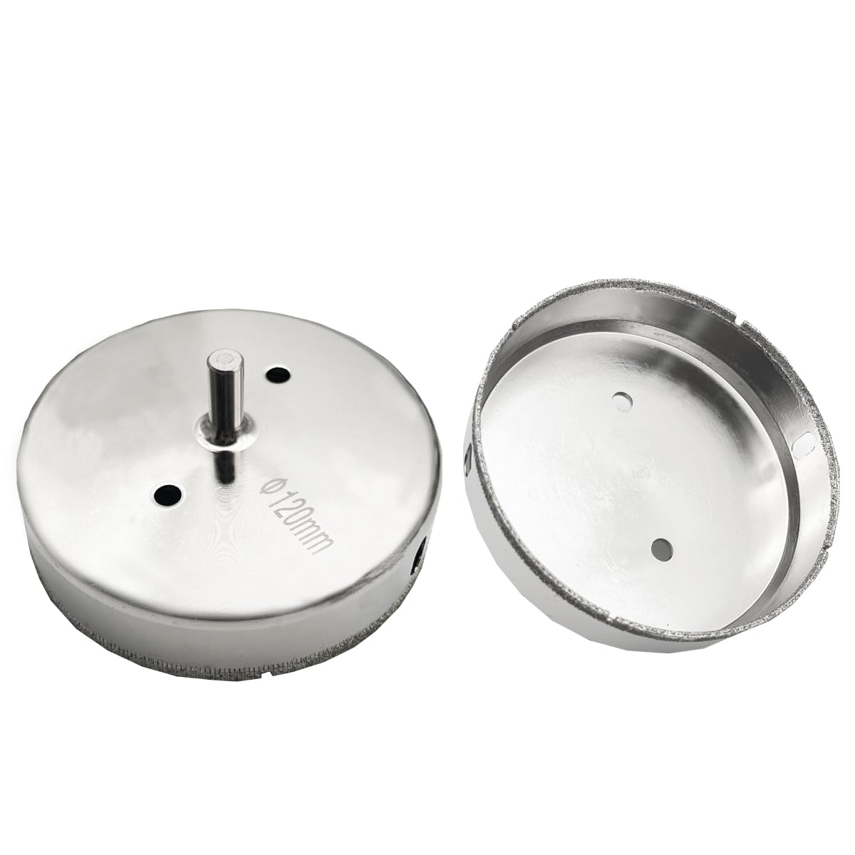 Diamond Hole Saw Drill Bits Cutters 4-23/32 inch (120MM) Electroplated Routers Bits for Marble Glass Ceramic Tile Opening