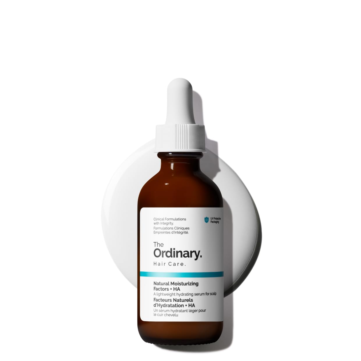 The Ordinary Hair Care Natural Moisturizing Factors + Hyaluronic Acid, Lightweight Hydrating Scalp Serum with Hyaluronic Acid and Squalane, 2 Fl Oz