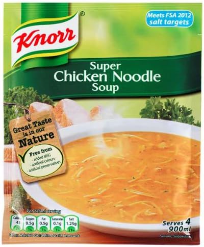 Knorr Super Chicken Noodle Dry Soup 51g Case of 12