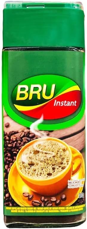 Bru Instant Coffee Jar | Aromatic Coffee | Premium Blend | Robusta & Arabic Beans | Rich Coffee | Sounth Indian Plantations | Indian Origin | 200G