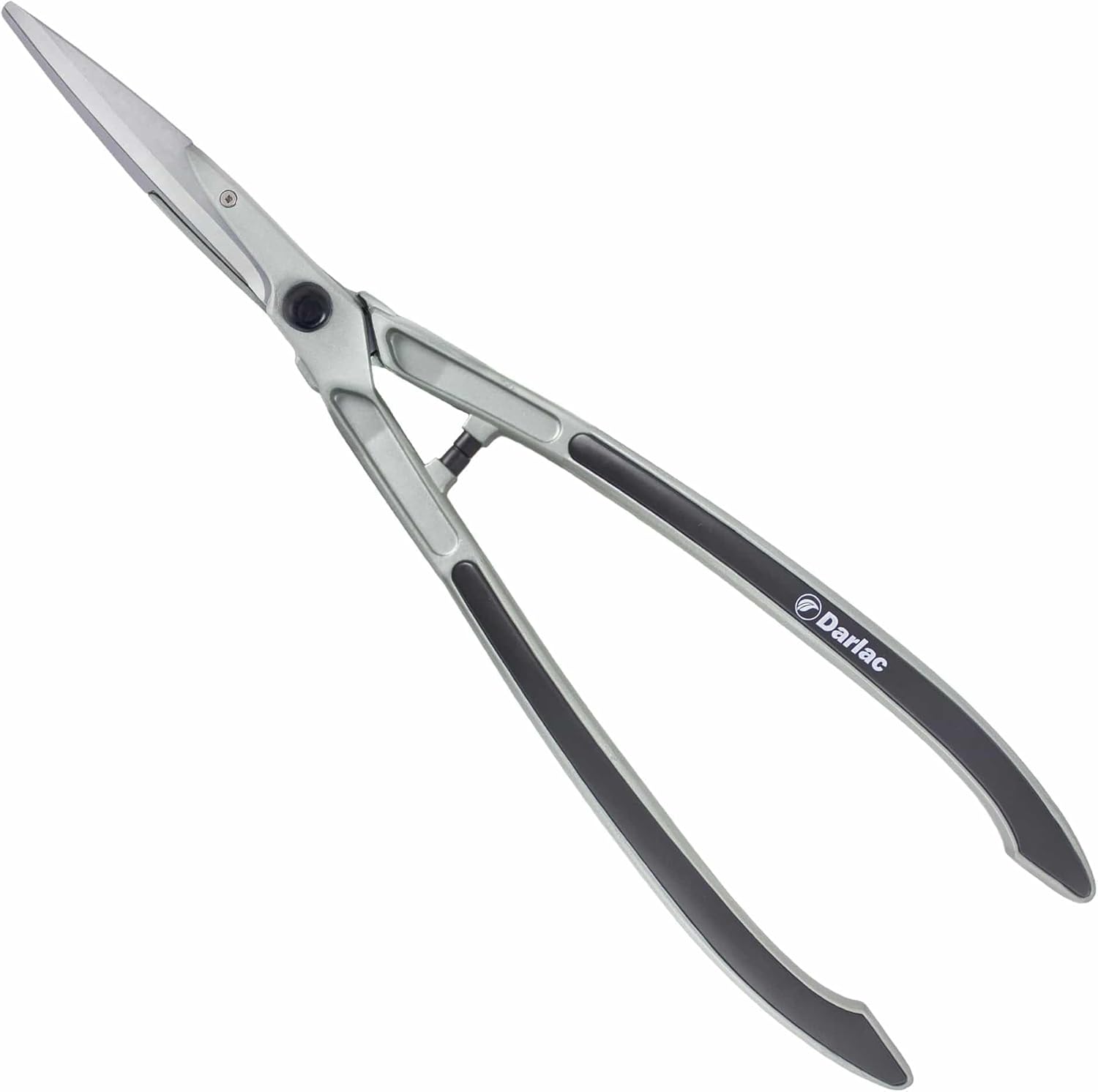 Darlac Lightweight Shear 8” – Extra Long Razor Sharp Blades for Greater Cut Capacity – Long Handles For Extra Reach Ideal For Grass & Hedge Trimming & Topiary – Lightweight SK5 High Carbon Steel Blade