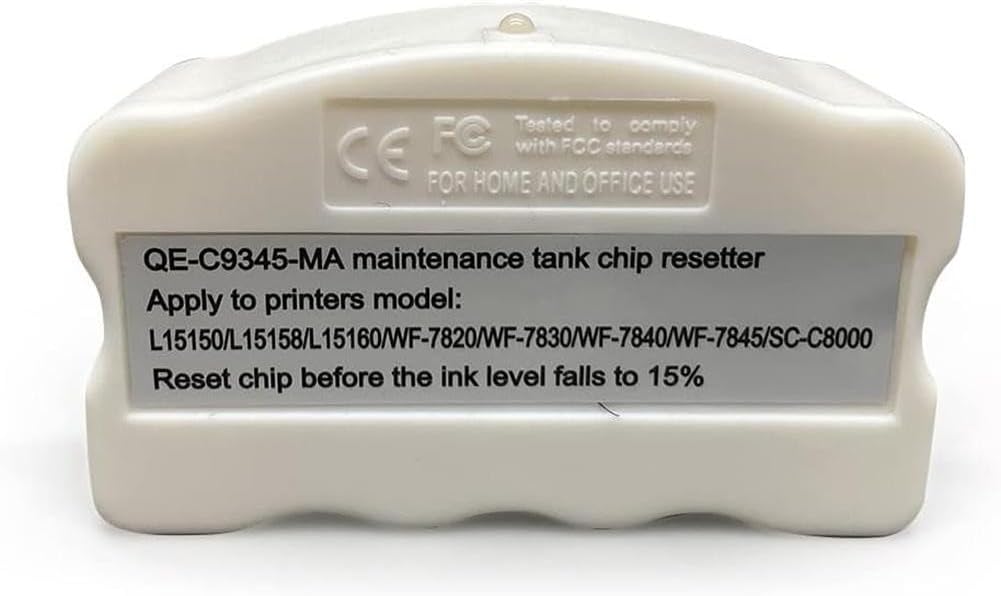 C9345 Maintenance Tank Chip Resetter, For Epson for EcoTank ET-16600 16650 8500 8550 L16600 16650 L15150 15158 15160 15168