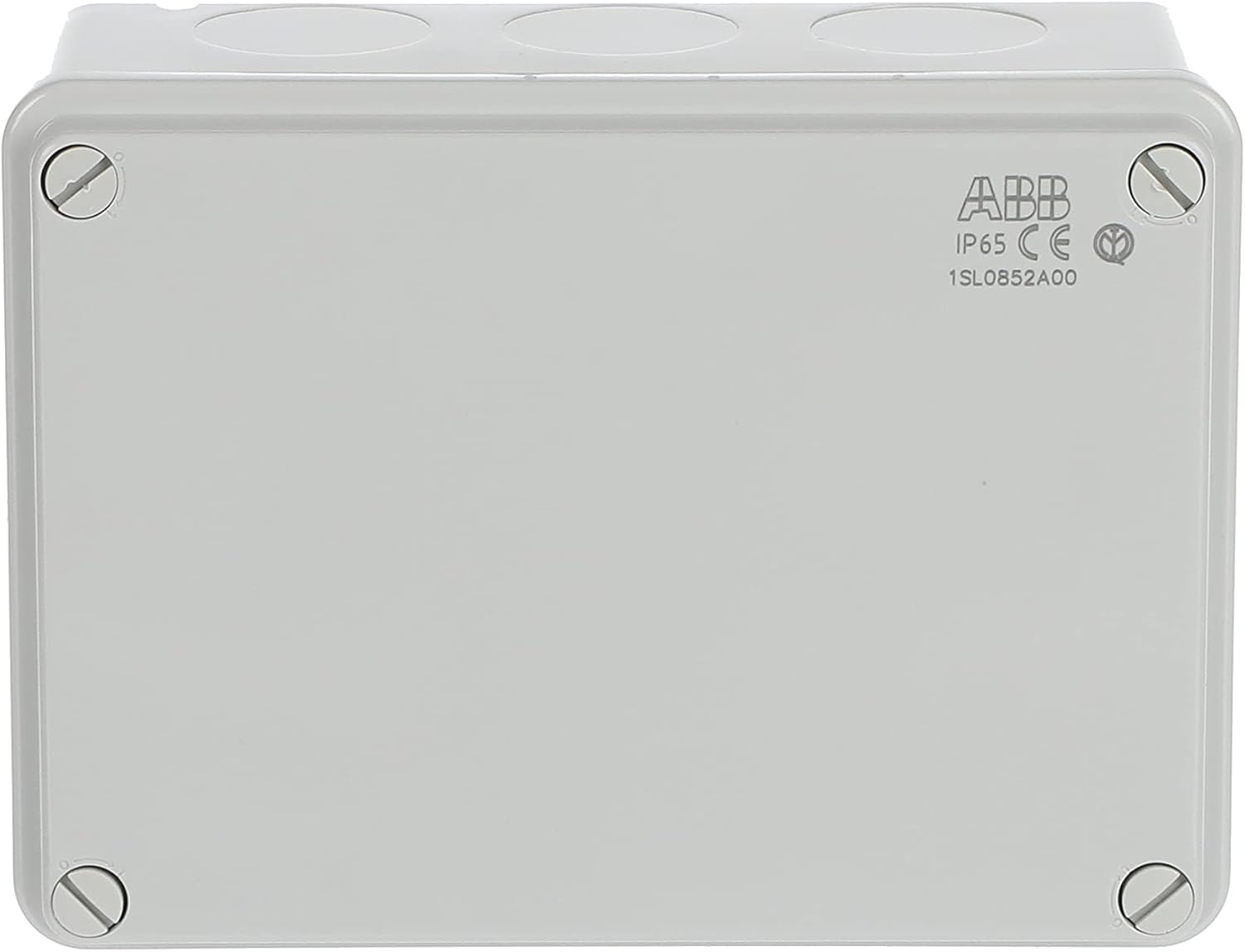 ABB IP65 Junction Box • Fully Dust Sealed Enclosure • Waterproof Electric Cable Connector Unit • Shockproof Adaptable Indoor/Outdoor Box • 153 x 110 x 66mm