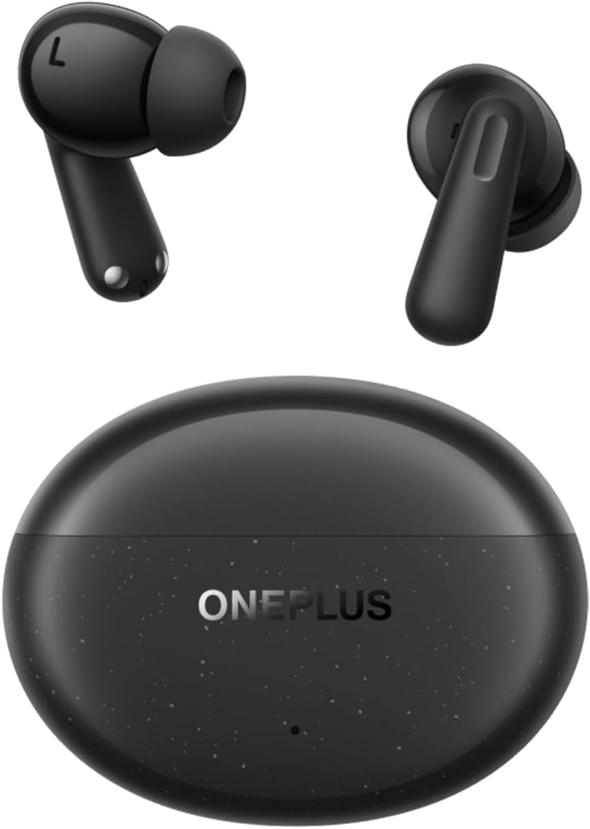 OnePlus Nord Buds 3 Pro, 44 Hours Listening Time, 49 dB Hybrid Active Noise Cancellation, 12.4mm Titanized Diaphragm Rich Bass, 10 mins for 11 hrs Fast Charging, Starry Black