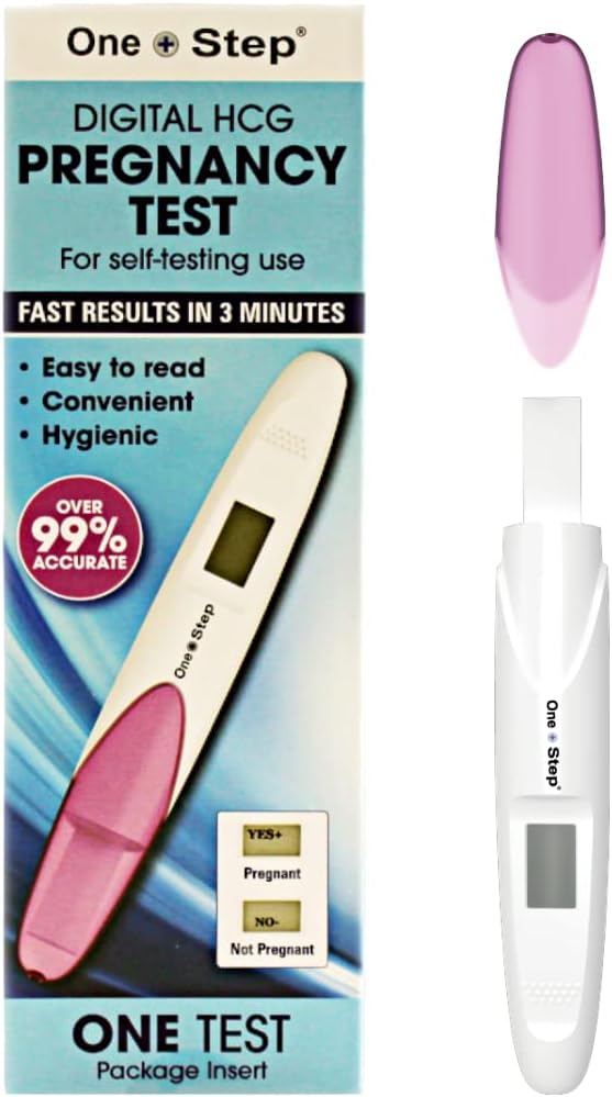 One Step Digital Pregnancy Test Fast and Easy to Use Clear Results
