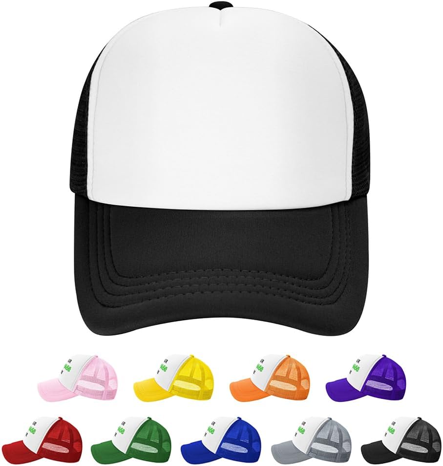 Custom Hats for Men Women, Add Your Text/Image/Photo Personalized Wholesale Price Baseball Cap Trucker Hat