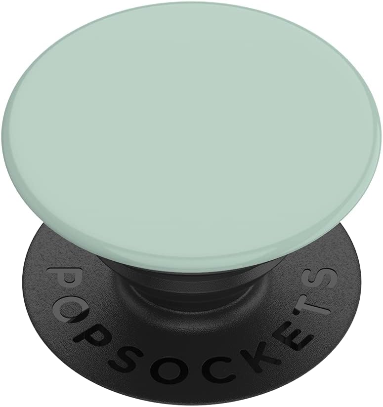 PopSockets: PopGrip - Expanding Stand and Grip with a Swappable Top for Smartphones and Tablets - Light Green
