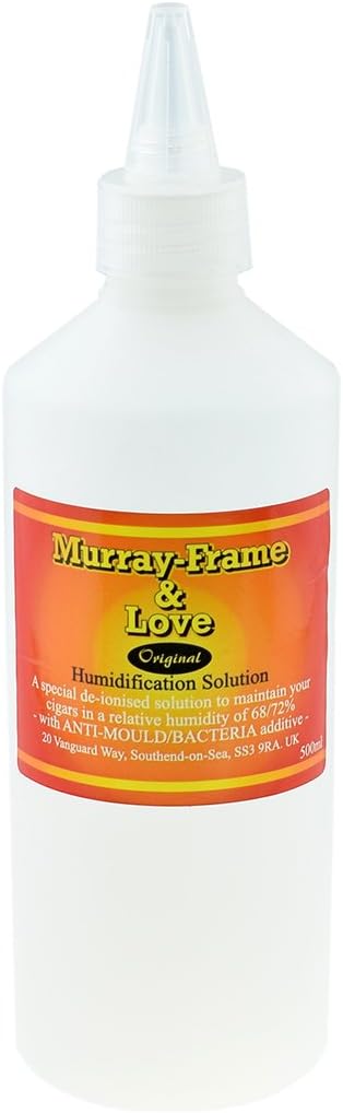 GTR-Prestige Giftware Smoking Accessories Murray Frame & Love Cigar Humidification Humidor Solution With Anti-Mould 500ml 3pk - GMI33-3