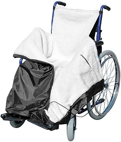 Wheelchair Cozy WRAP Waterproof Water Resistant Fleece Blanket Throw Travel CAR Lined Cosy Leg Cover